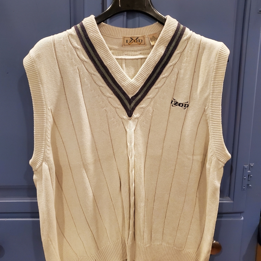 Izod XL golf sweater vest.